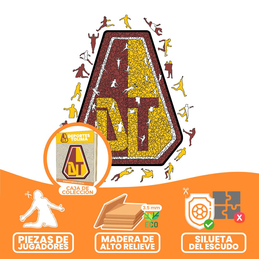 DEPORTES TOLIMA - ROMPECABEZAS PREMIUM OFICIAL