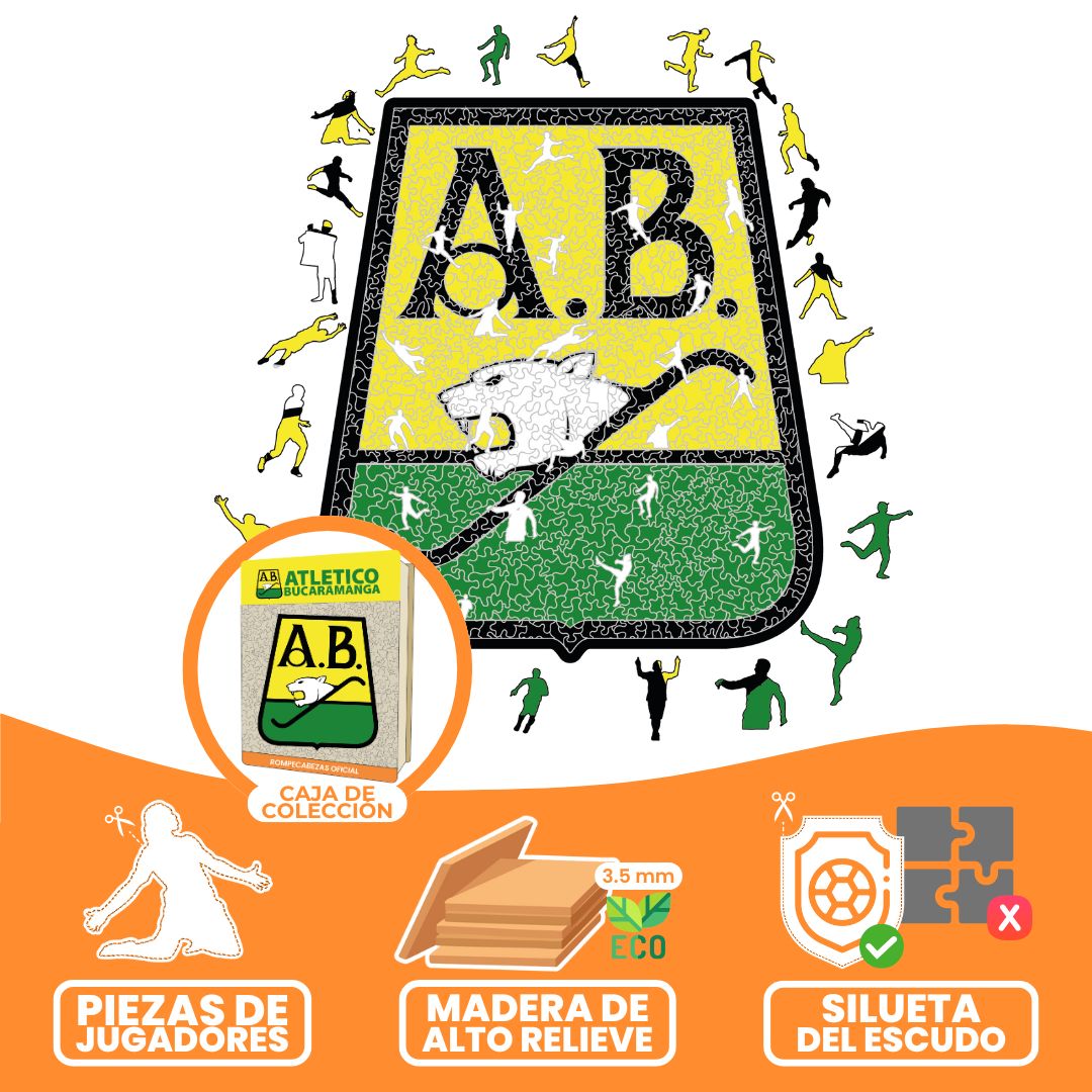 ATLETICO DE BUCARAMANGA -  ROMPECABEZAS PREMIUM OFICIAL