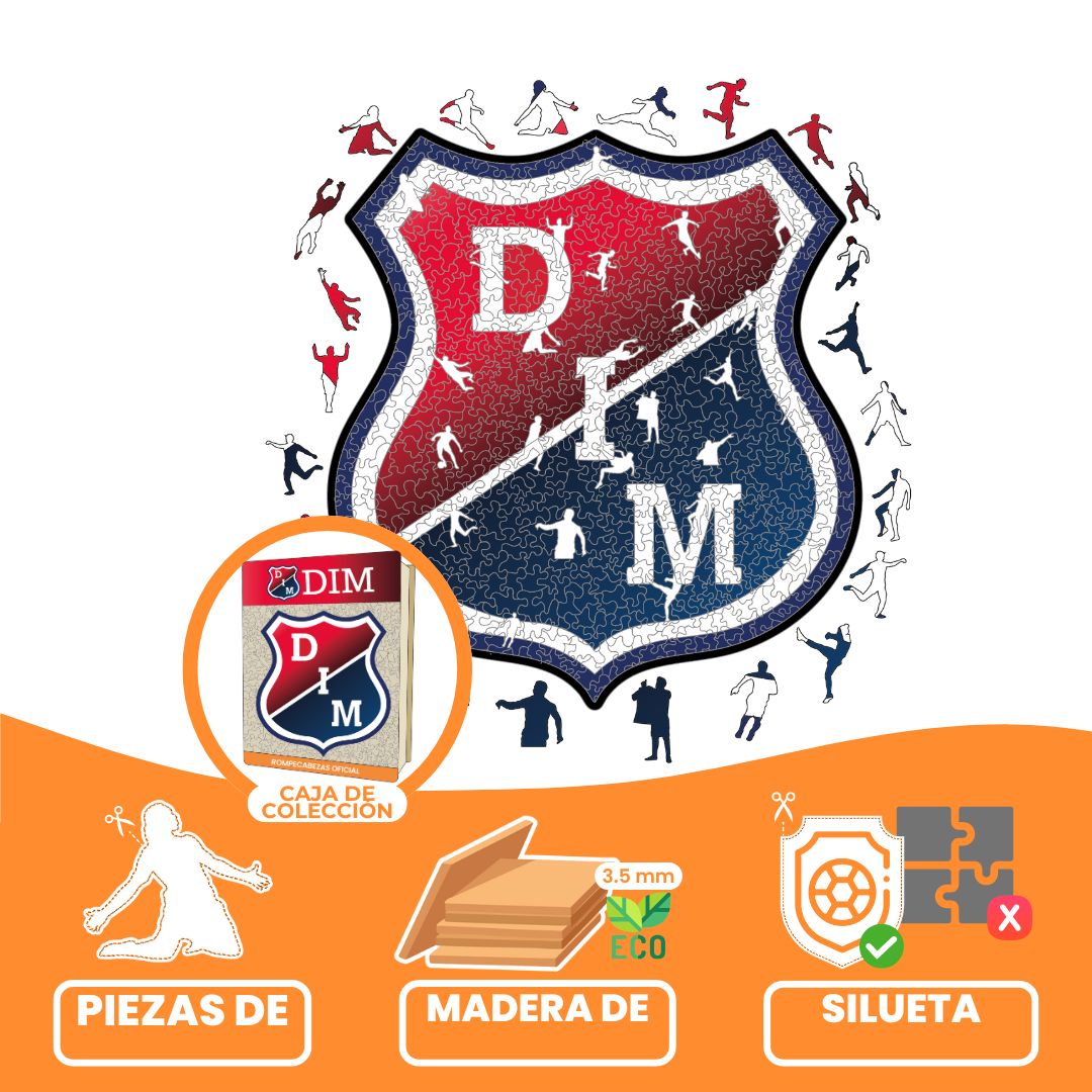 DEPORTIVO INDEPENDIENTE MEDELLIN - ROMPECABEZAS PREMIUM OFICIAL