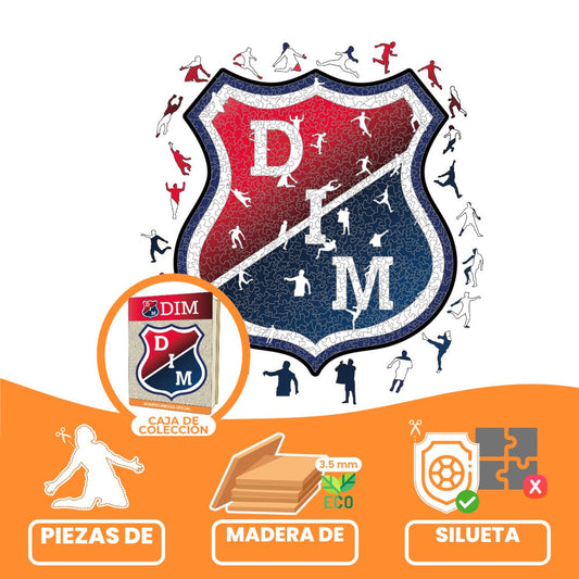 DEPORTIVO INDEPENDIENTE MEDELLIN - ROMPECABEZAS PREMIUM OFICIAL
