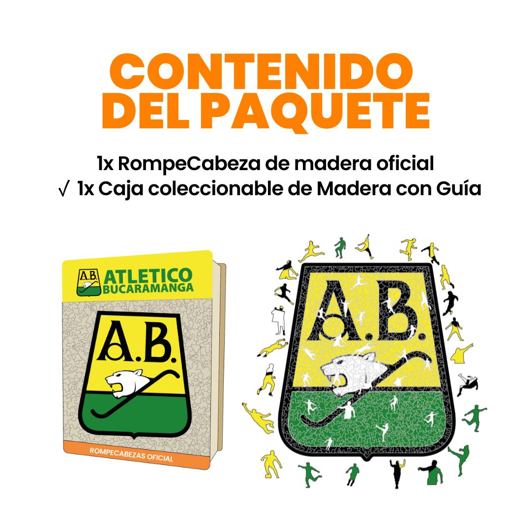 ATLETICO DE BUCARAMANGA -  ROMPECABEZAS PREMIUM OFICIAL
