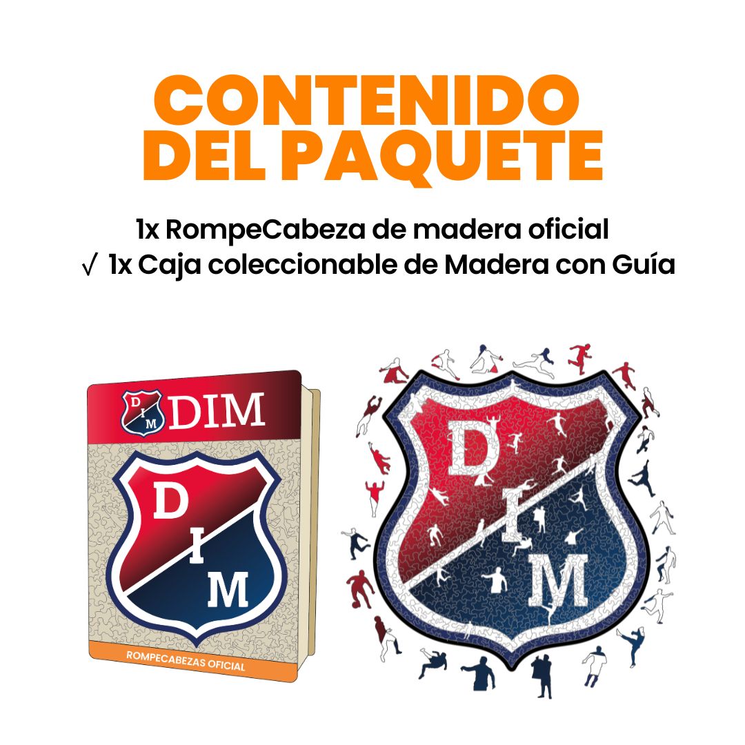 DEPORTIVO INDEPENDIENTE MEDELLIN - ROMPECABEZAS PREMIUM OFICIAL