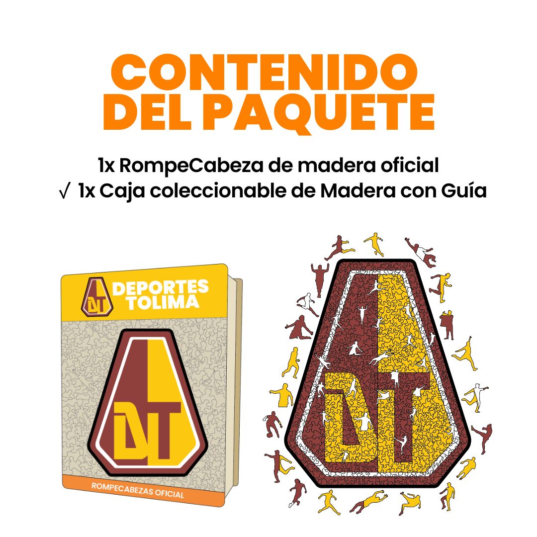 DEPORTES TOLIMA - ROMPECABEZAS PREMIUM OFICIAL